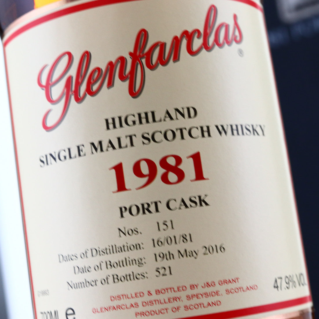 Stunning single cask