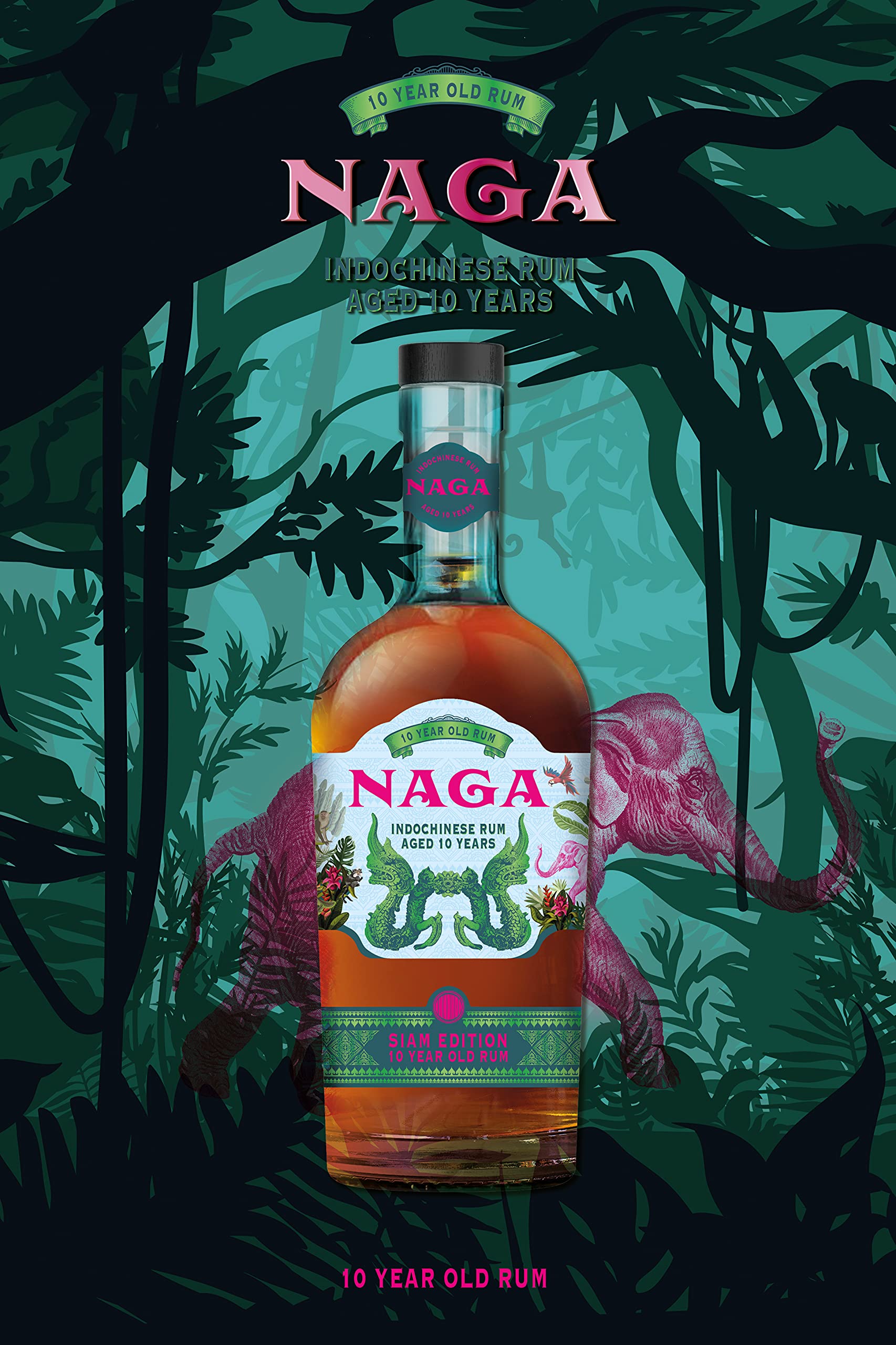 Naga Rum Java Siam Edition 10 Years - a beautiful, rich, and highly characterful rum.