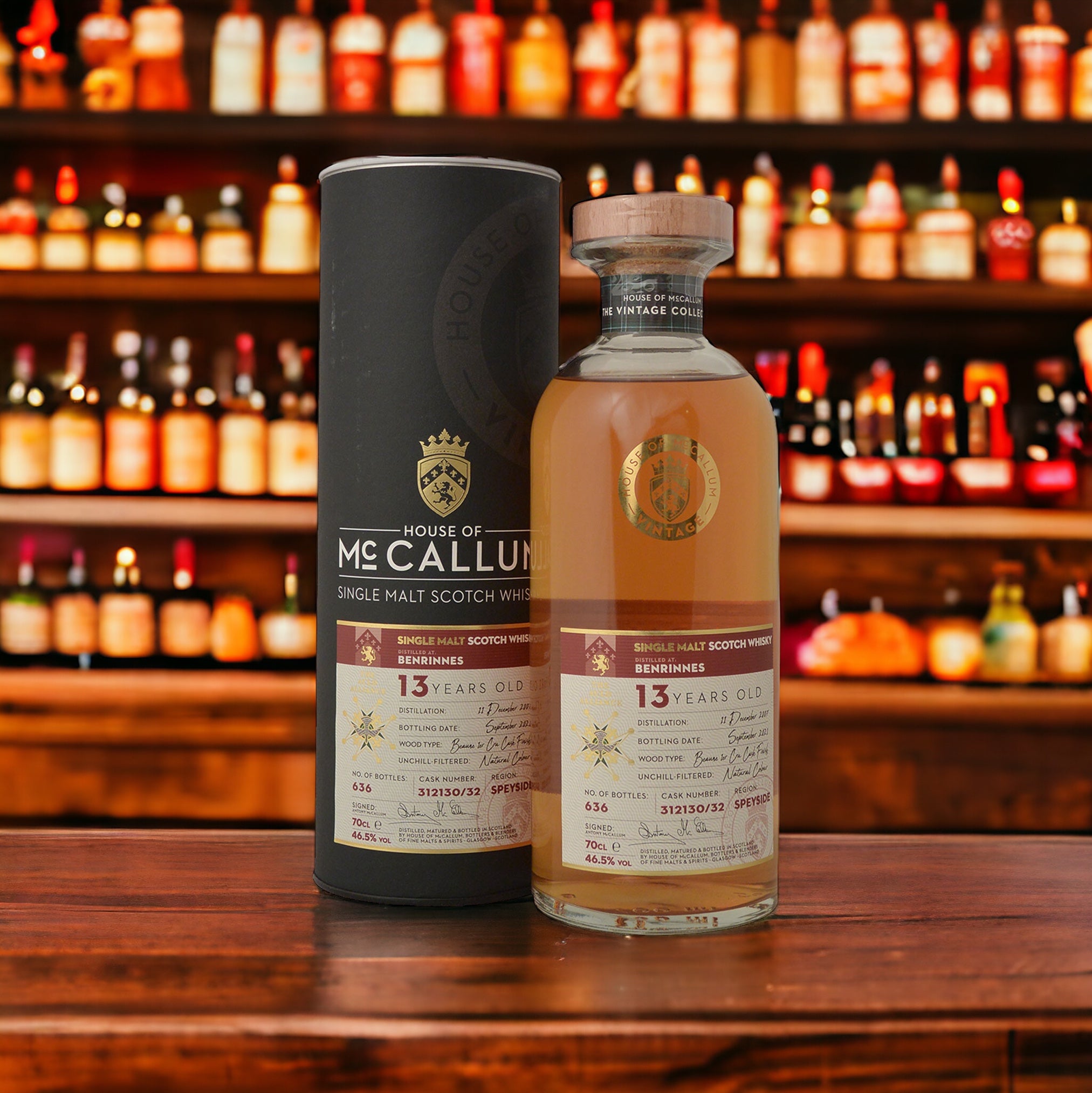 McBenrinnes 13 Years Beaune 1er Cru Cask Finish: Limited Edition Whisky