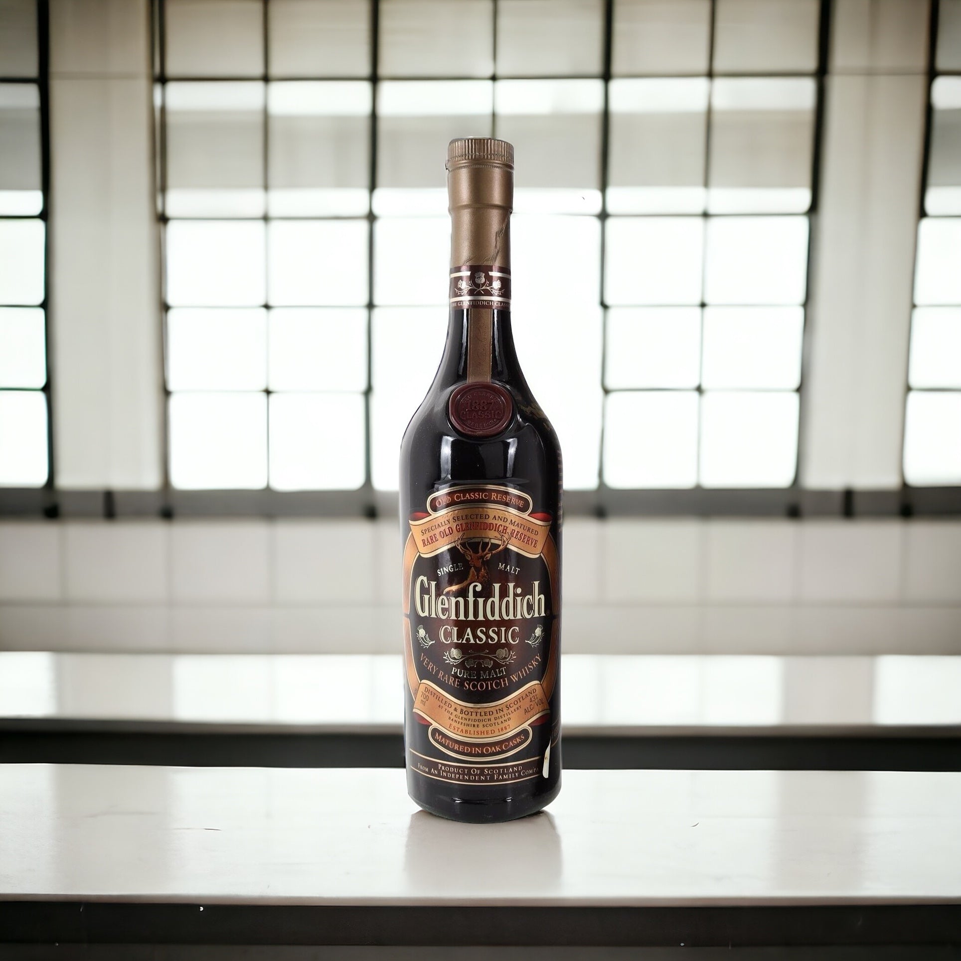Experience the allure of Glenfiddich Classic