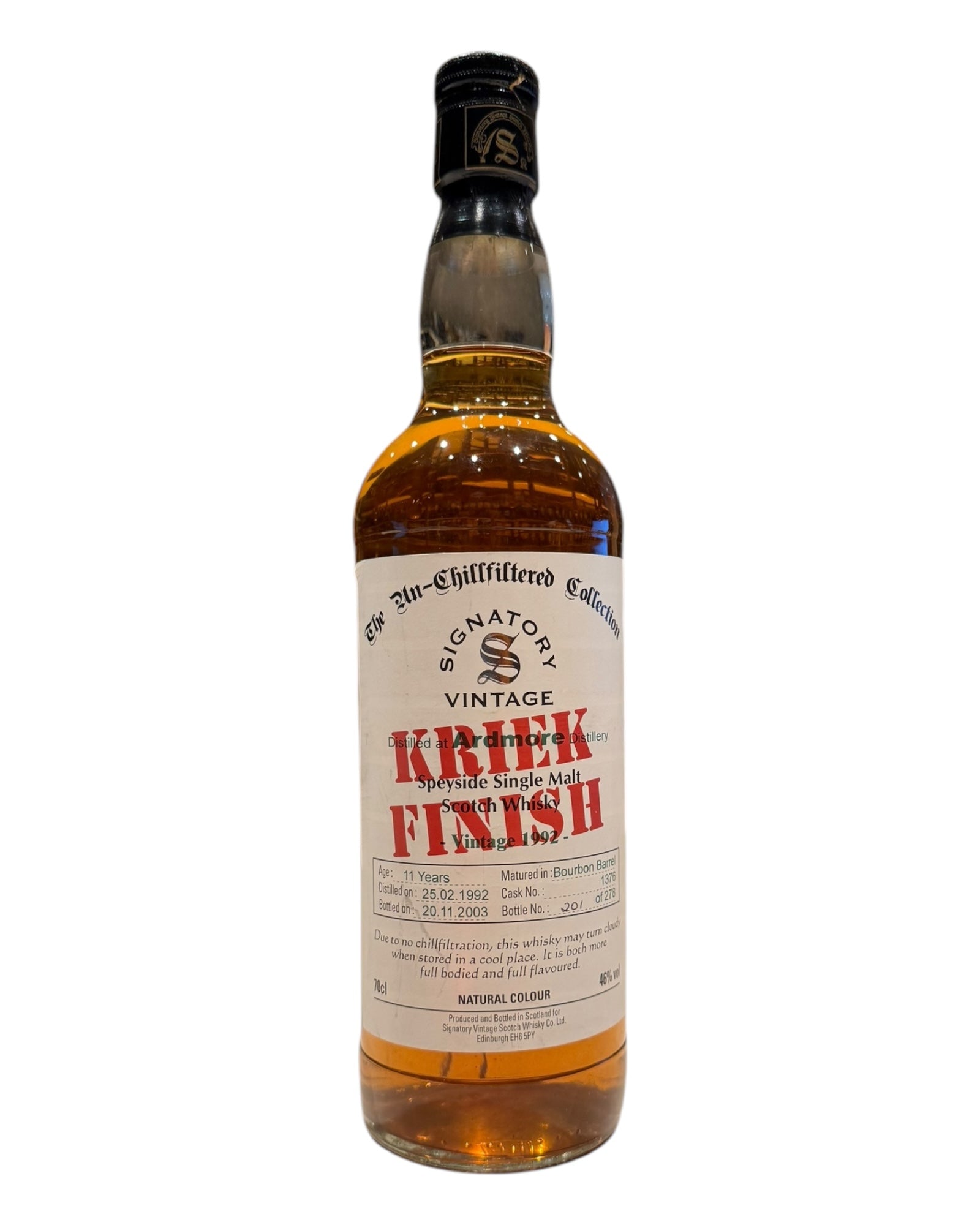 Ardmore 1992 - Signatory Vintage