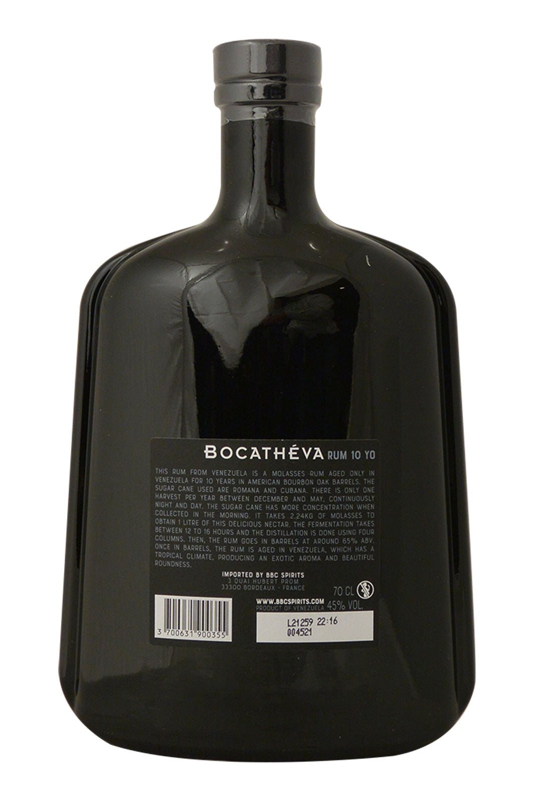 Bocatheva Venezuela Rum 10 Year Old