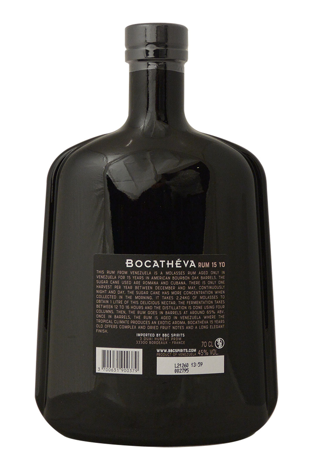 Bocatheva Venezuela Rum 15 Year Old