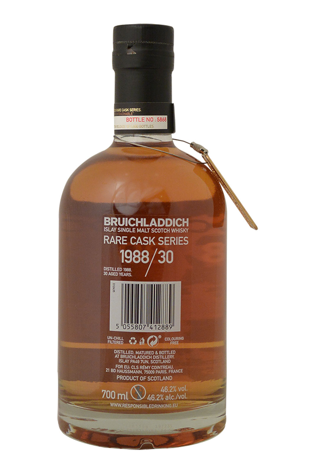 Bruichladdich Rare Cask 1988 30 Year Old