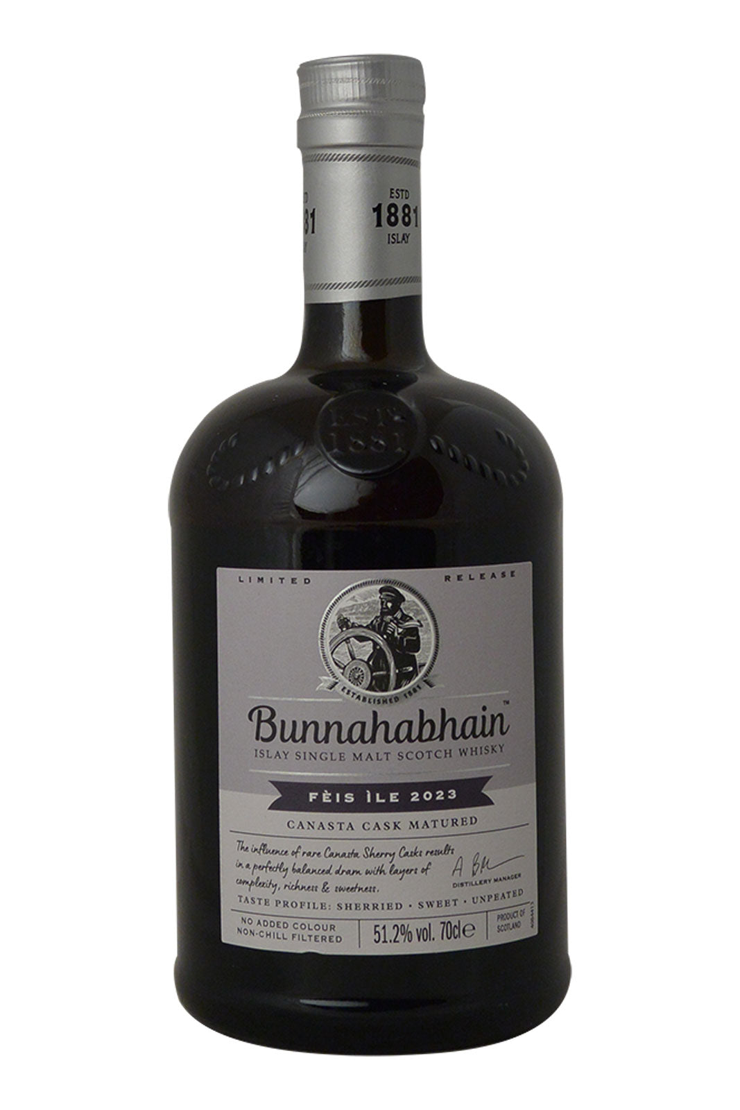 Bunnahabhain Feis Ile 2023 -  Canasta Cask Matured