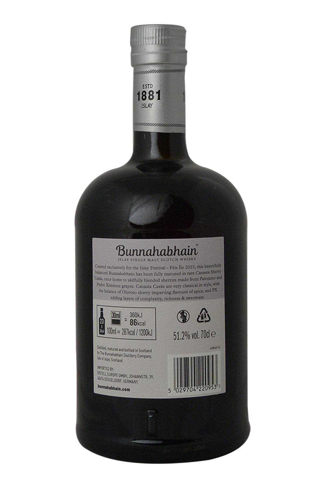 Bunnahabhain Feis Ile 2023 -  Canasta Cask Matured