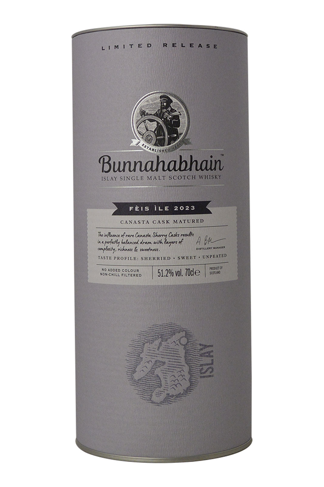 Bunnahabhain Feis Ile 2023 -  Canasta Cask Matured
