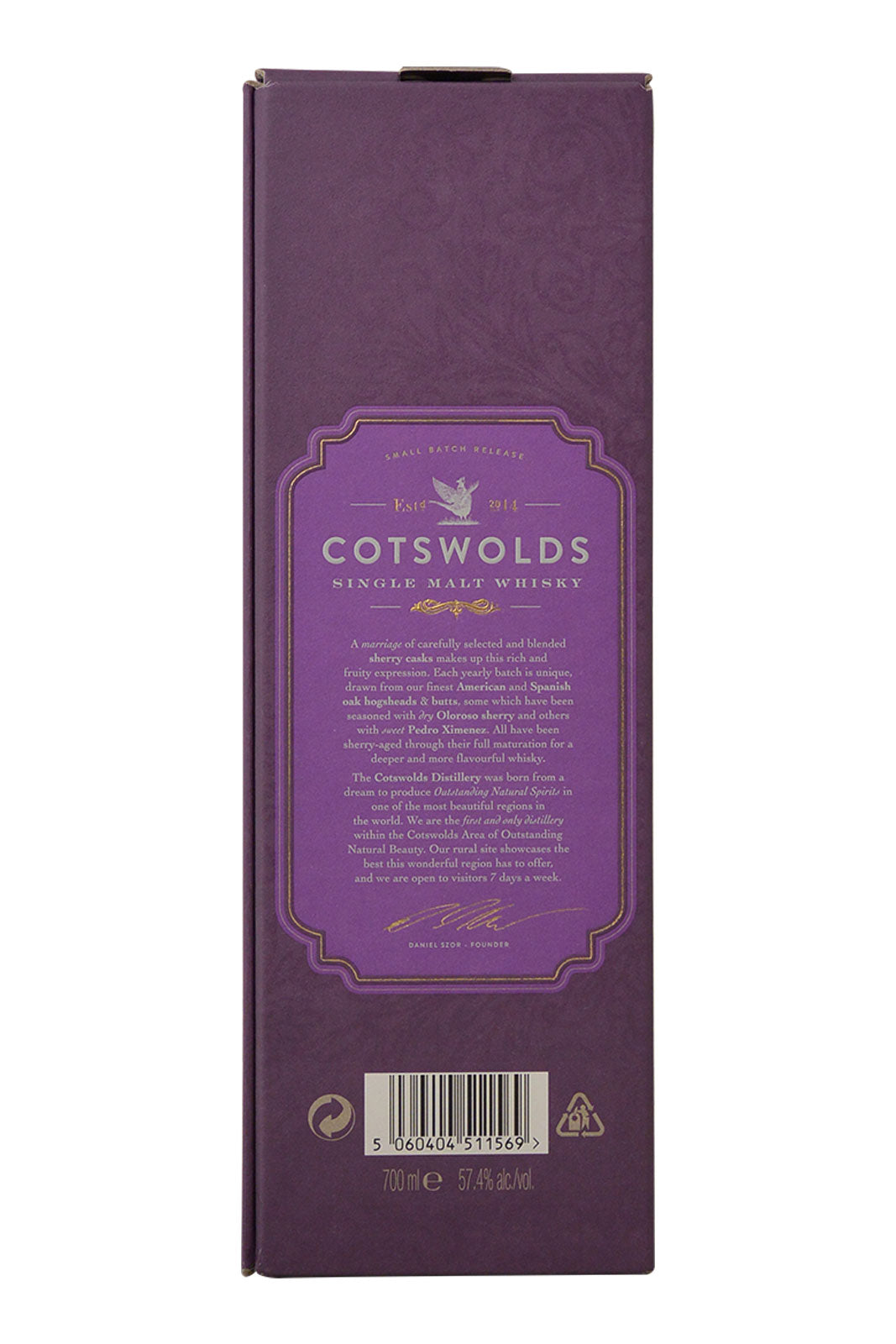 Cotswolds Sherry Cask Single Malt