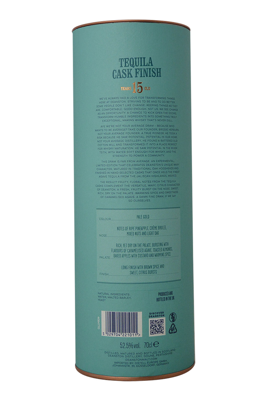 Deanston 15 Year Old Tequila Cask Finish
