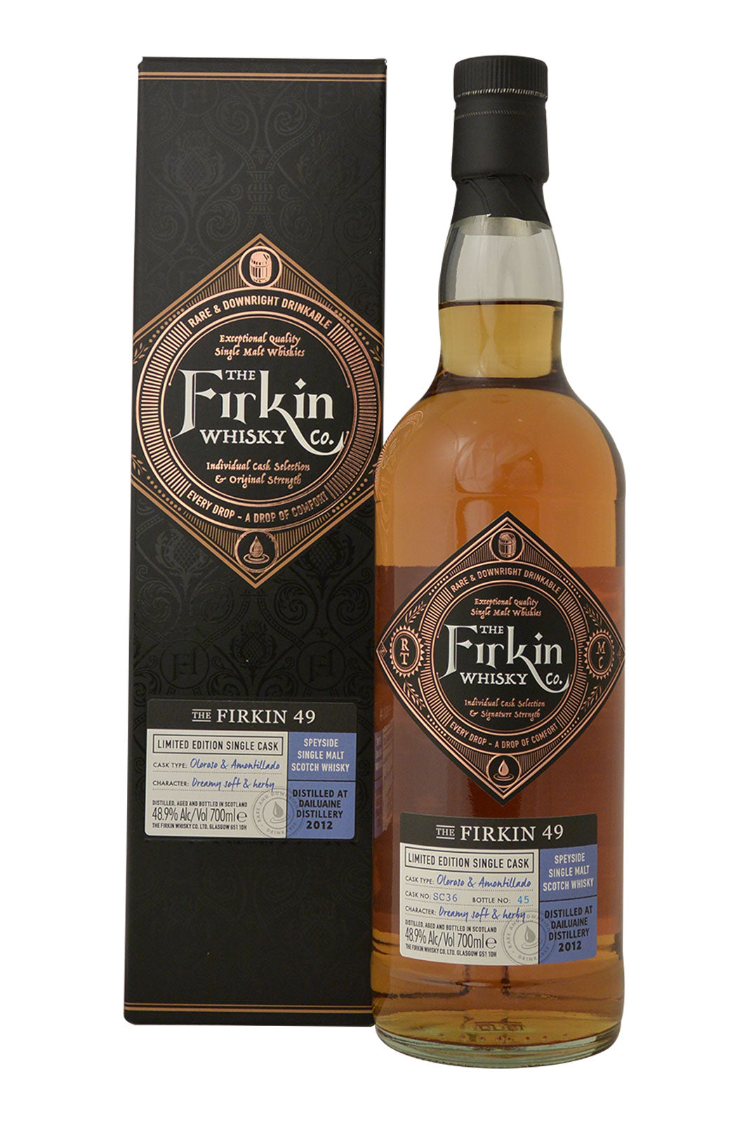 Firkin 49 Dailuaine 2012 Single Cask