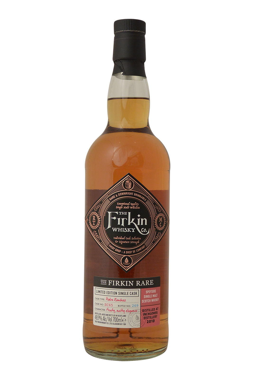 Firkin Rare Inchgower 2010 Single Cask PX Finish