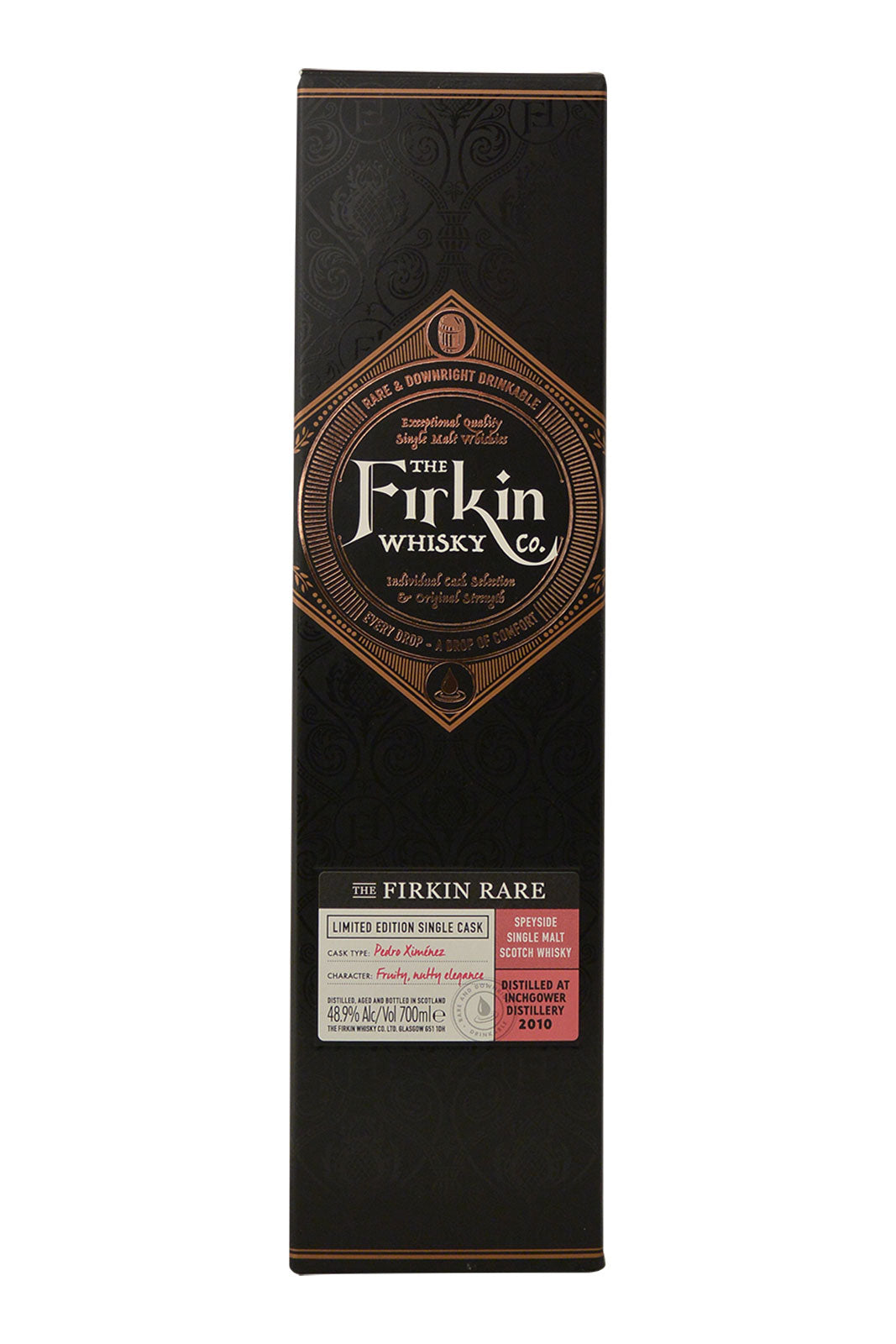 Firkin Rare Inchgower 2010 Single Cask PX Finish