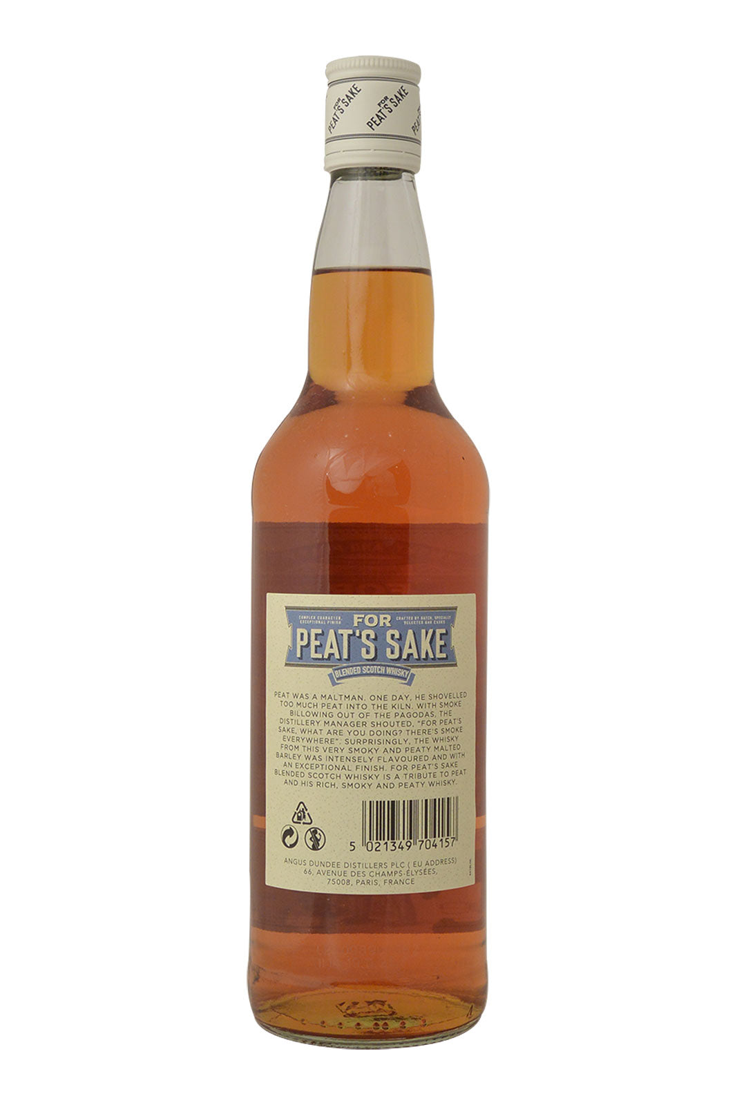 For Peat's Sake Blended Malt Angus Dundee