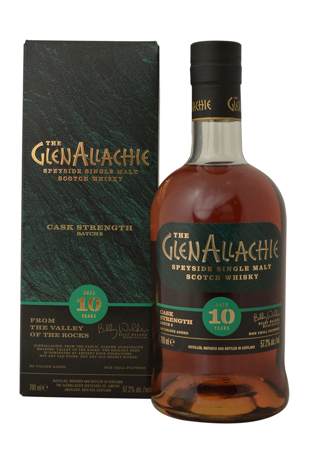 GlenAllachie 10 Year Old Cask Strength Batch 8