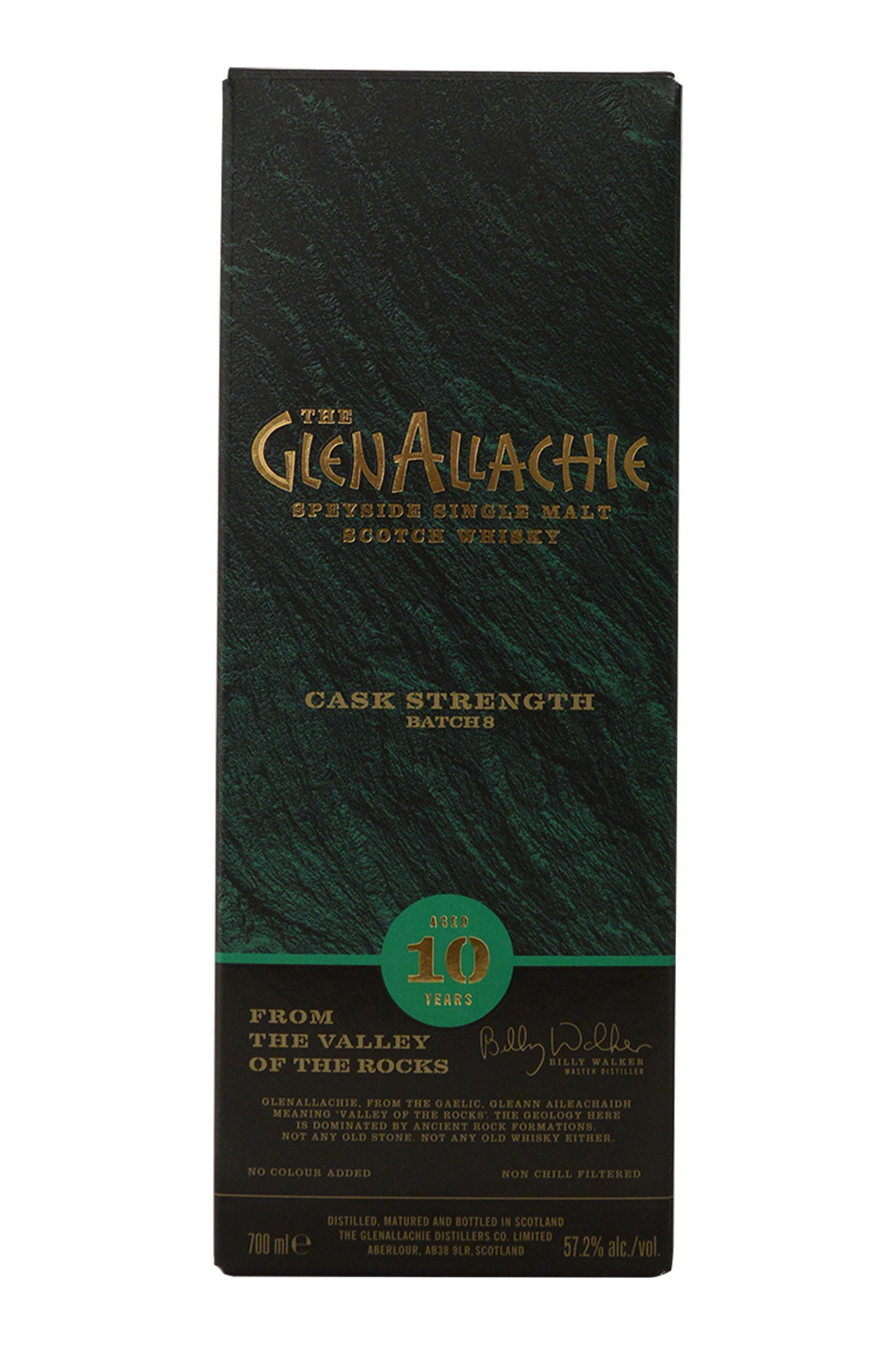 GlenAllachie 10 Year Old Cask Strength Batch 8