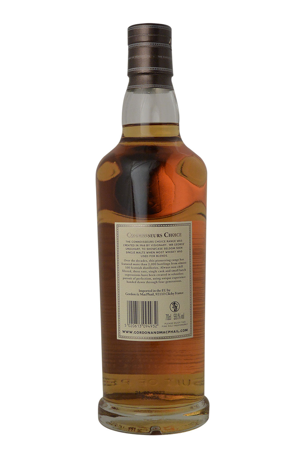 Glen Grant 13  Year Old (2009-2023) Sherry Cask Gordon & Macphail - Connoisseurs Choice