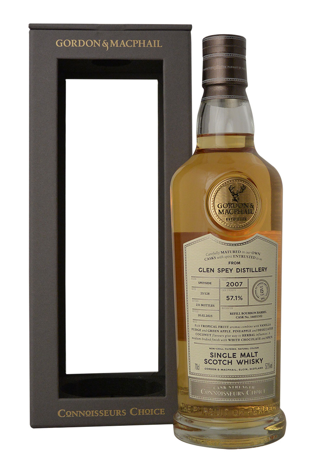 Glen Spey 15 Year Old 2007/2023 Gordon & MacPhail Single Cask #16601502