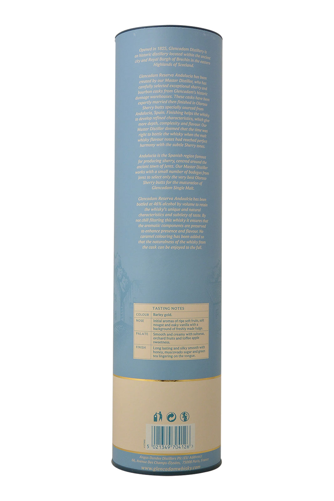 Glencadam Reserva Andalucia Oloroso Sherry Cask Finish