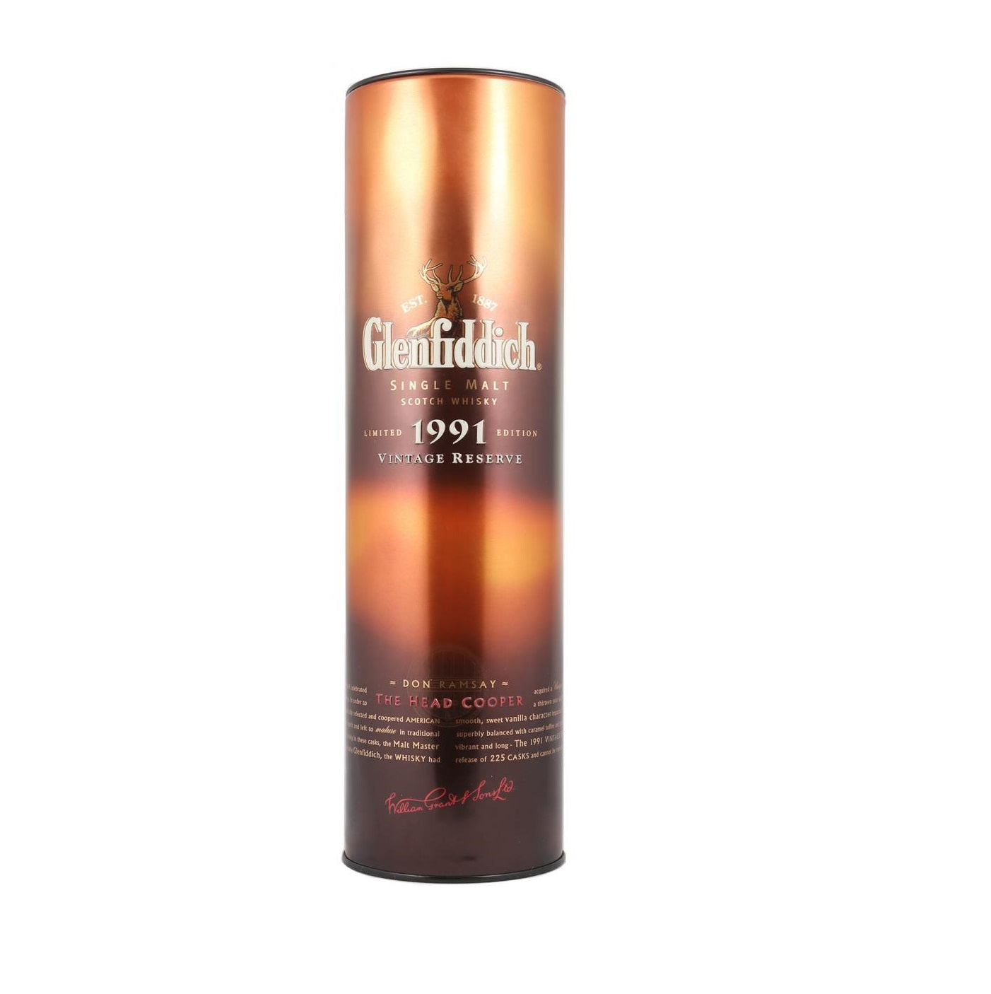 Glenfiddich 1991 - 13 Year Old Vintage Reserve Don Ramsay