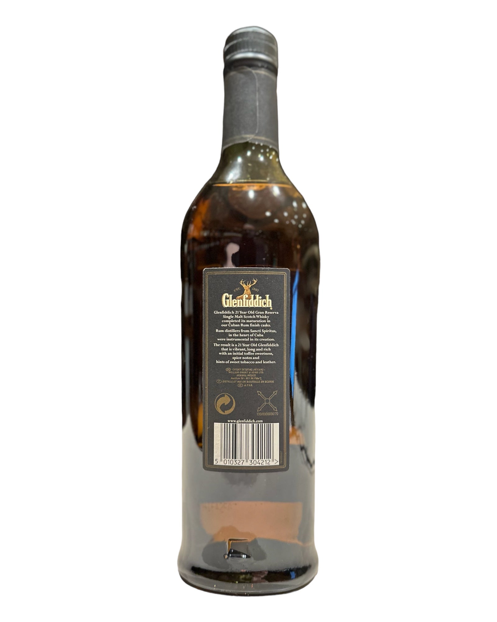 Glenfiddich 21 Year Old - Gran Reserva - Cuban Rum Finish
