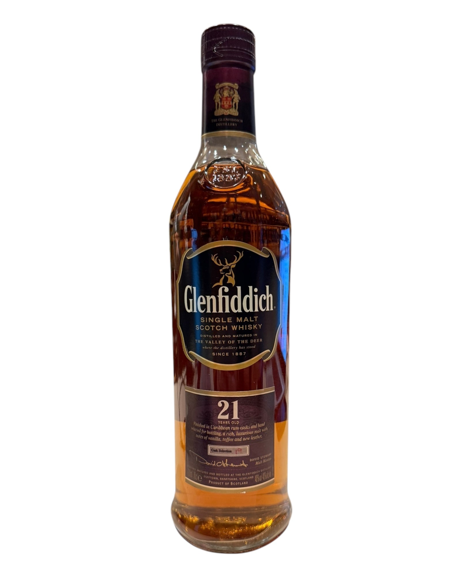 Glenfiddich 21 Year Old - old bottling whisky