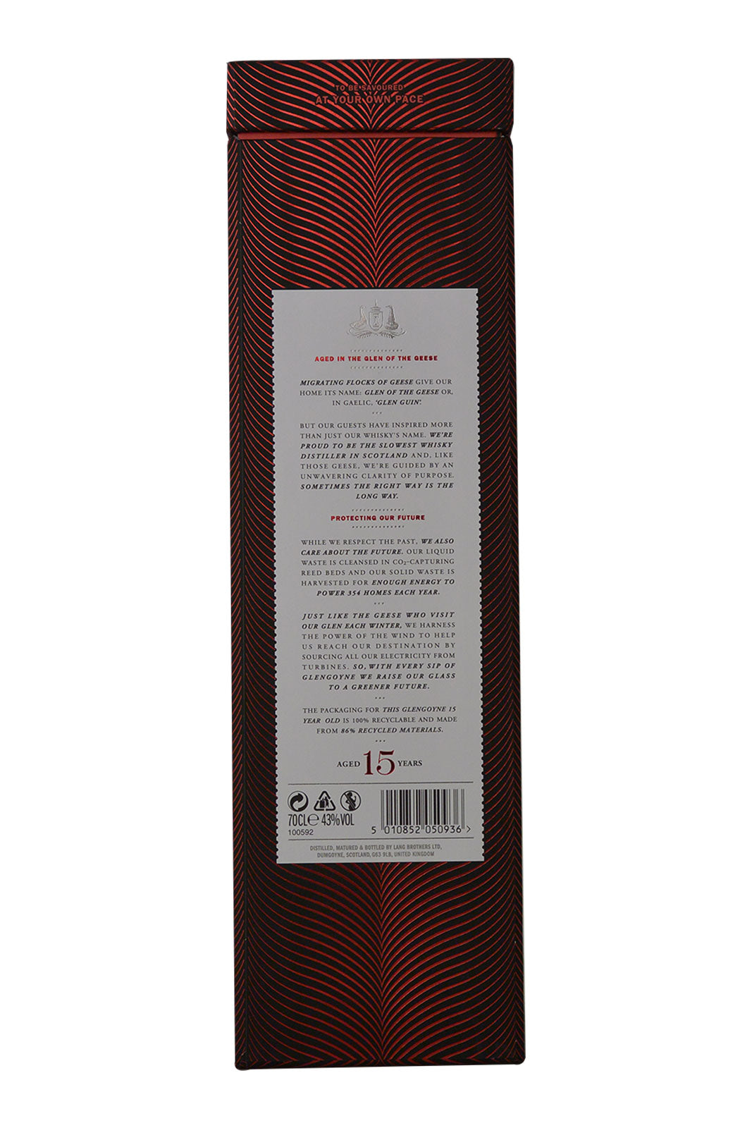 Glengoyne 15 Year Old - Unhurried Since 1833