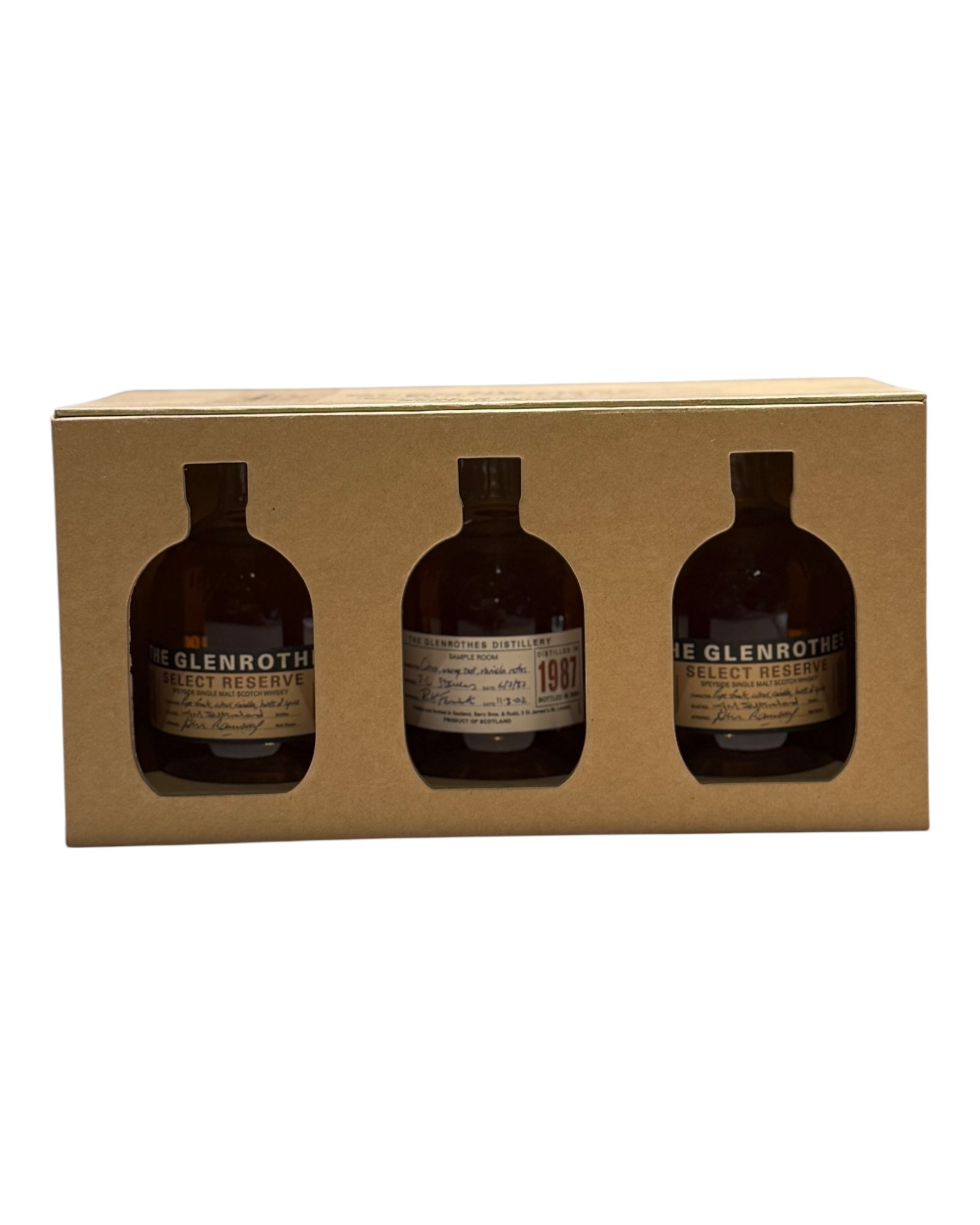Glenrothes Pack: 2 x Select Reserve, 1 x 1987,