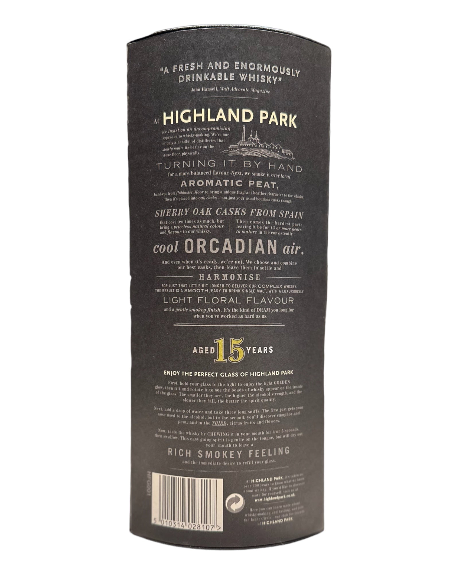 Highland Park 15 Year Old - Bottled 2007