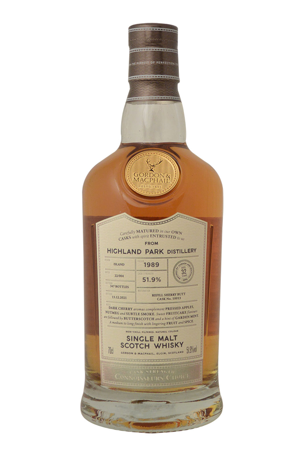 Highland Park 1989 Connoisseurs Choice Gordon and MacPhail