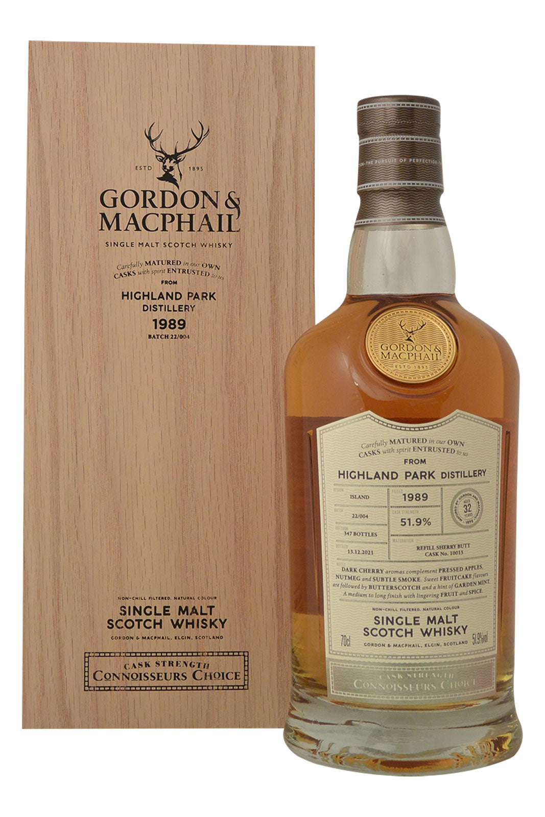Highland Park 1989 Connoisseurs Choice Gordon and MacPhail