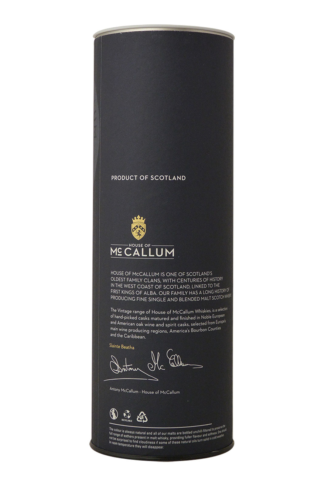 House Of McCallum Blair Athol 11 Year Old
