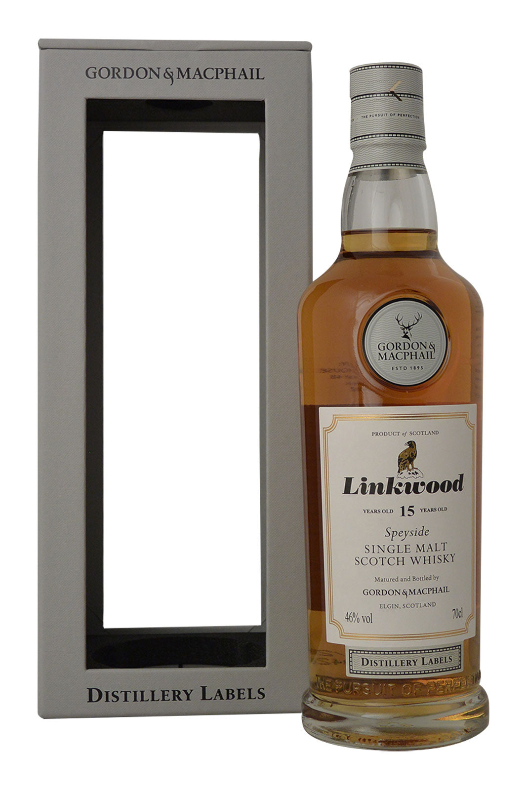 Linkwood 15 Year Old Gordon & MacPhail Distillery Label