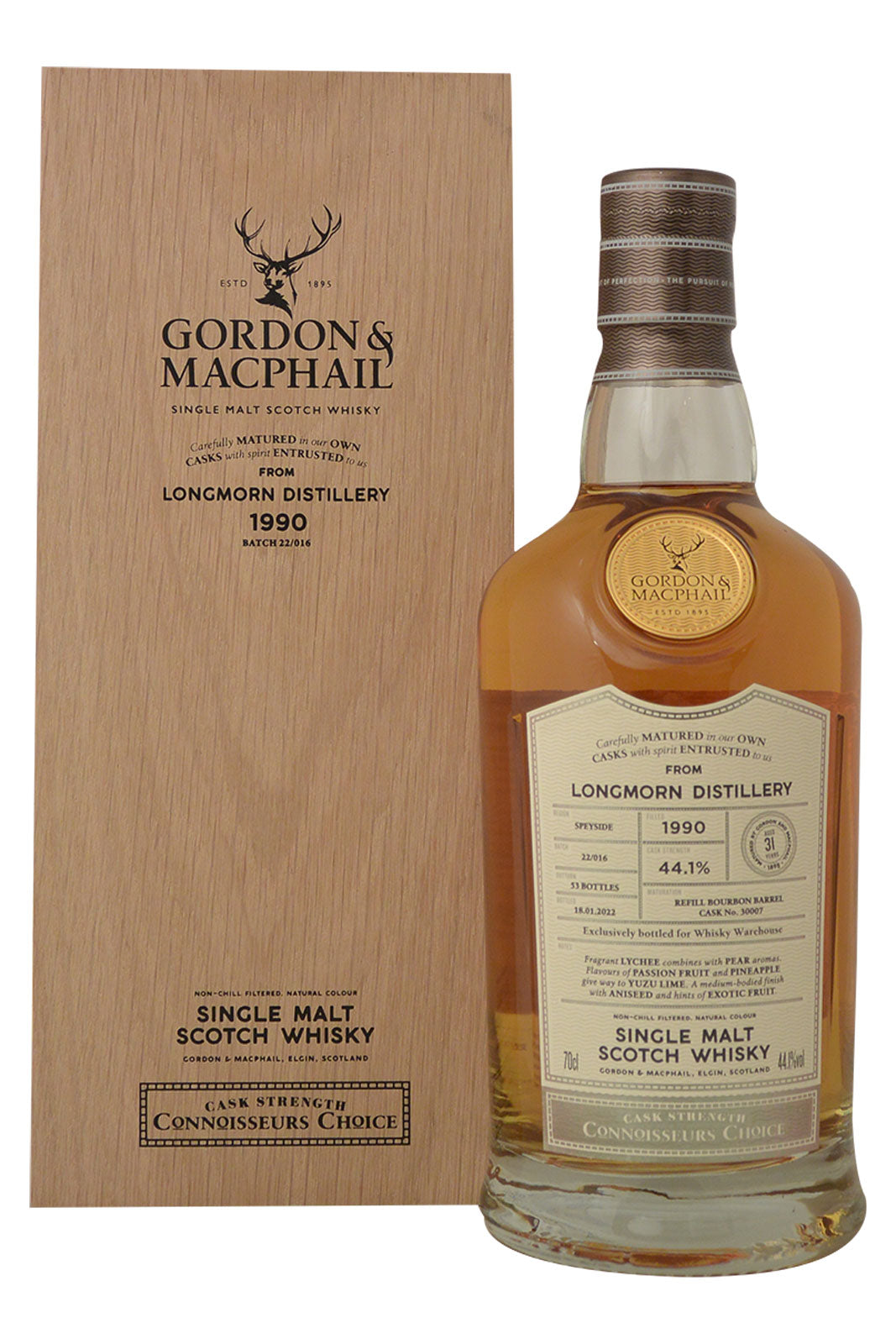 Longmorn 1990 Connoisseurs Choice Gordon MacPhail