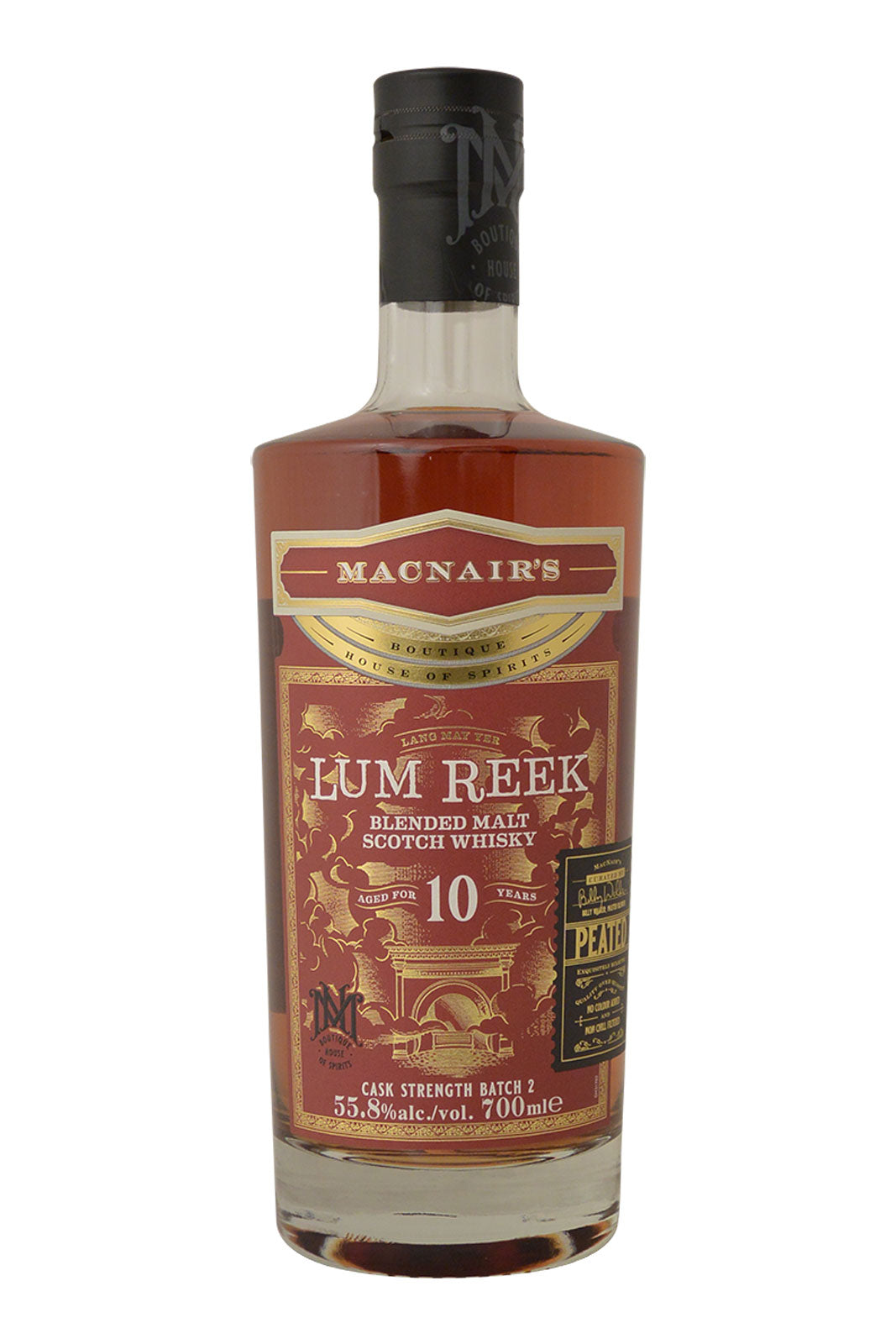 MacNair's Lum Reek 10 Year Old Cask Strength batch 2