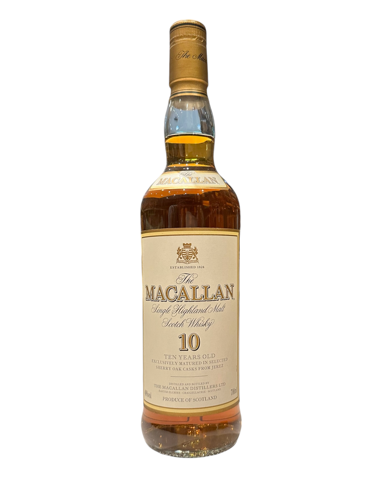 Macallan 10 Year Old - Label 1999-2004