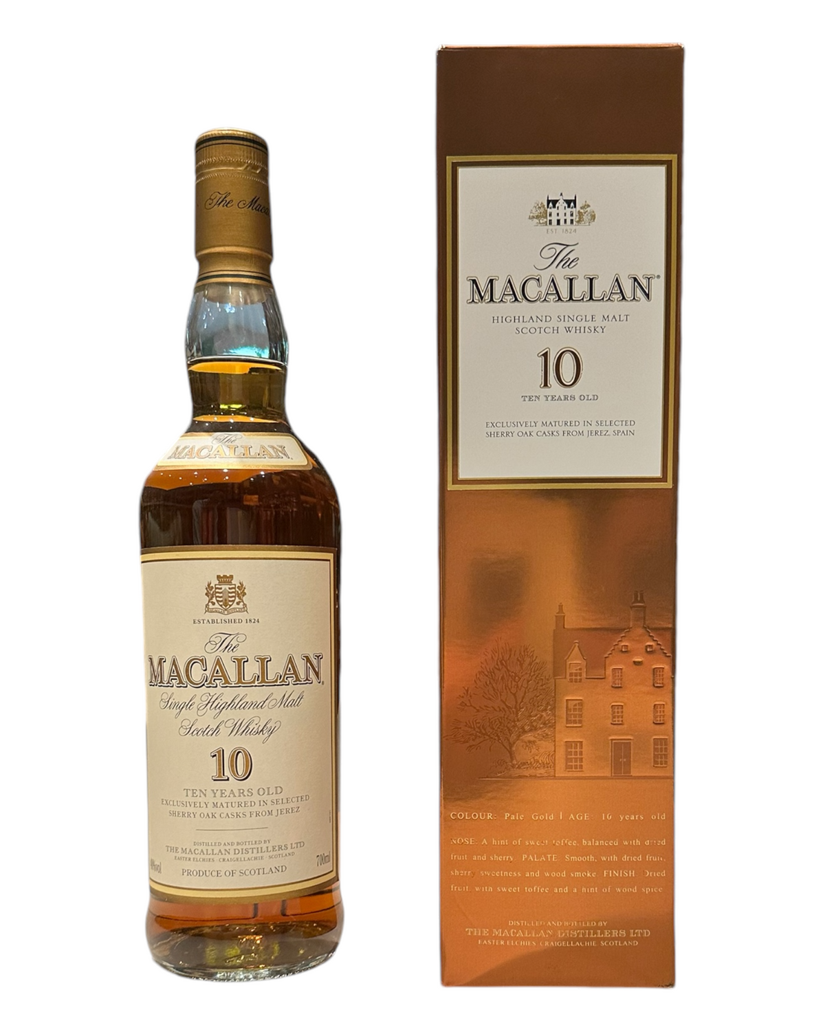 Macallan 10 Year Old – 1999–2004 Label Edition | Bestwhisky.be