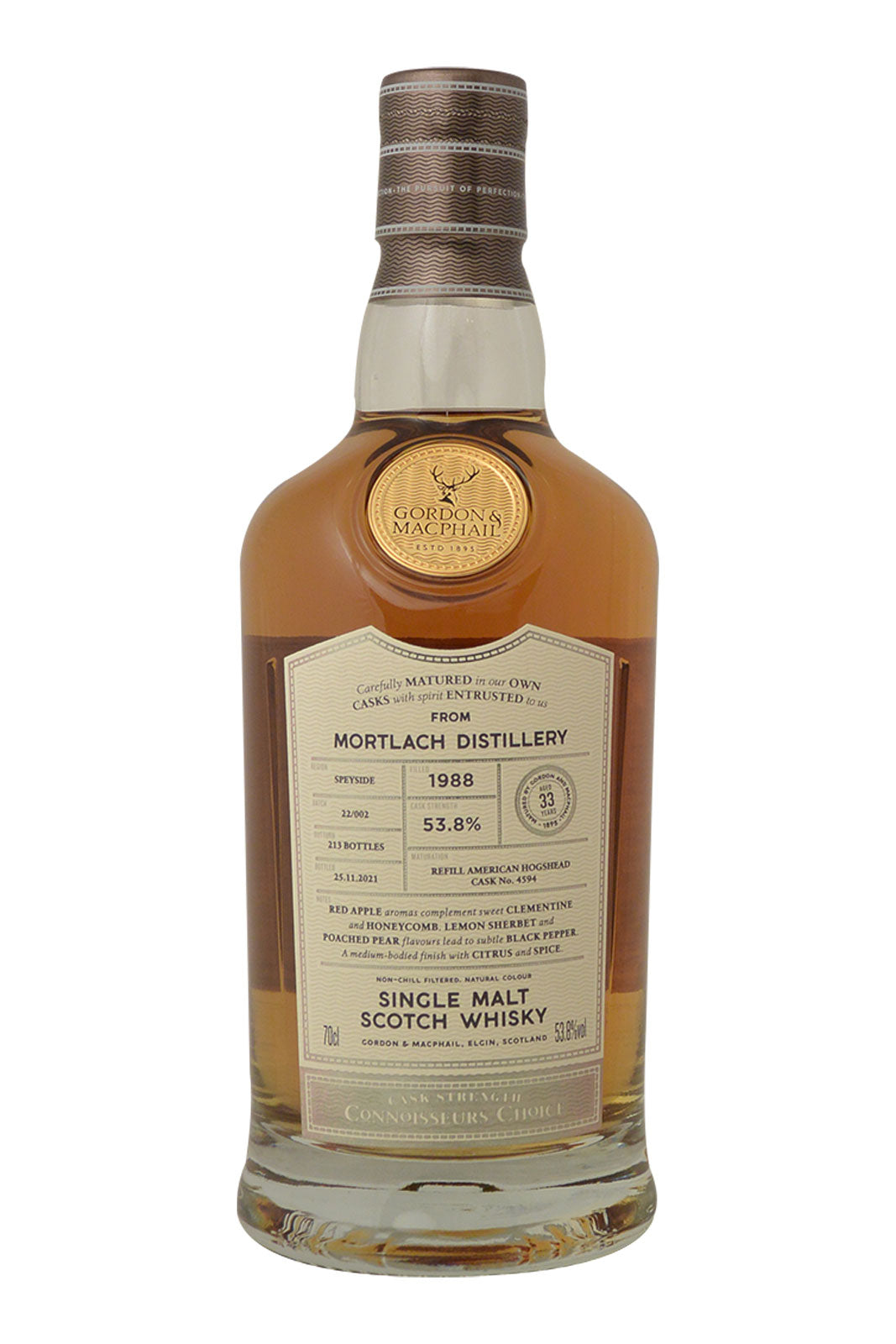 Mortlach 1988 Connoisseurs Choice Gordon MacPhail