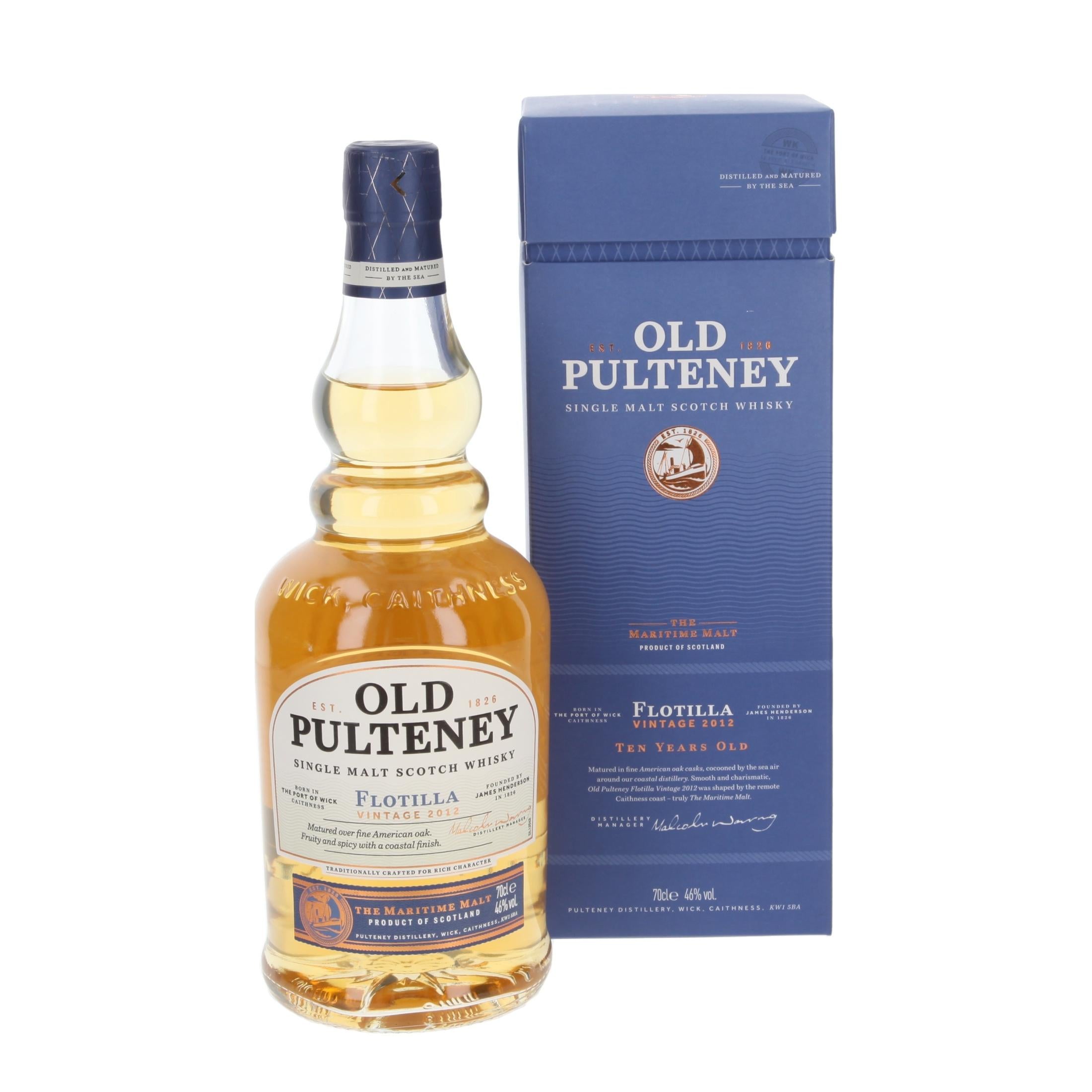 Old Pulteney Flotilla Vintage 2012