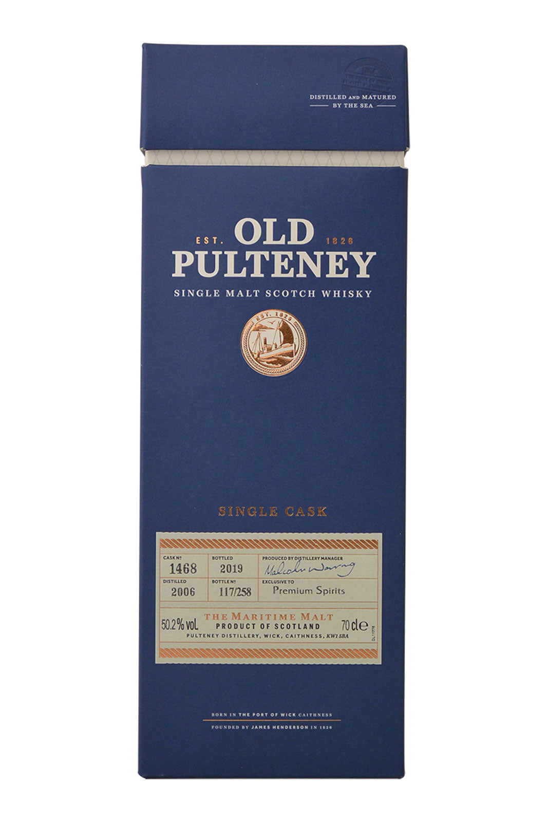 Old Pulteney 2006 Single Cask 1468