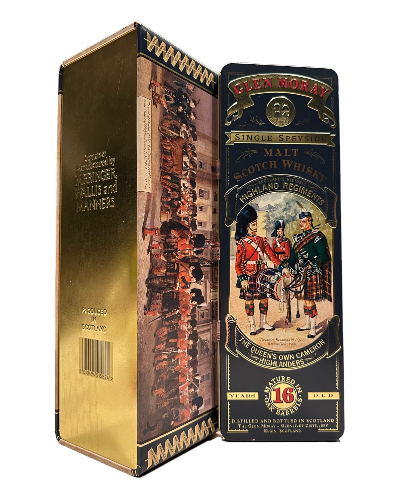 Glen Moray 16 Year Old Black Watch Highland Regiments