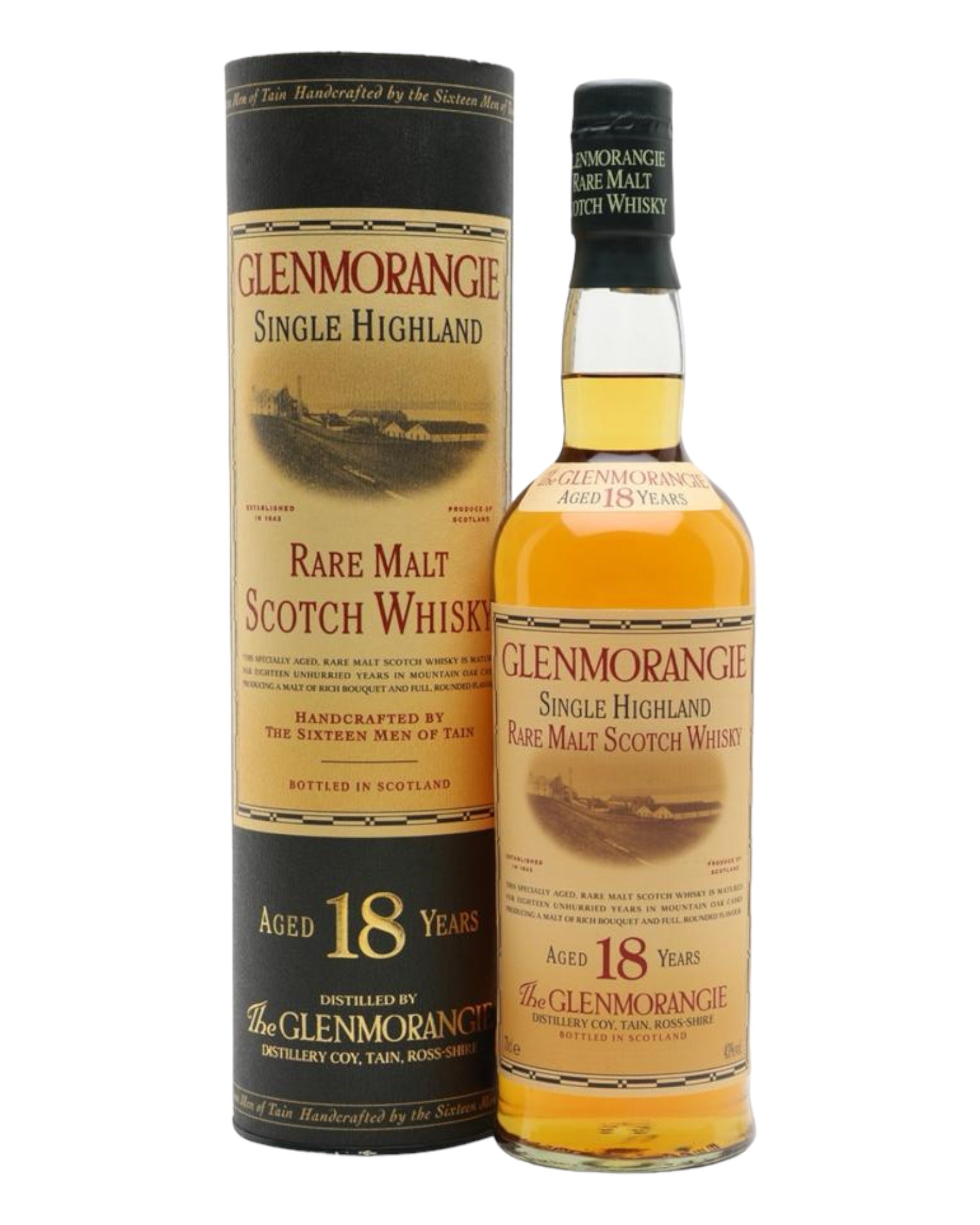 Glenmorangie 18 Year Old Rare Malt Scotch Whisky