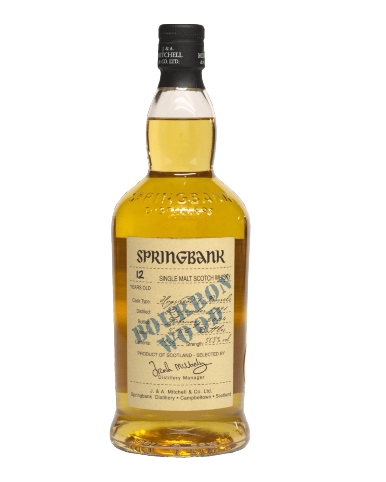 Springbank 1991 Bourbon Wood