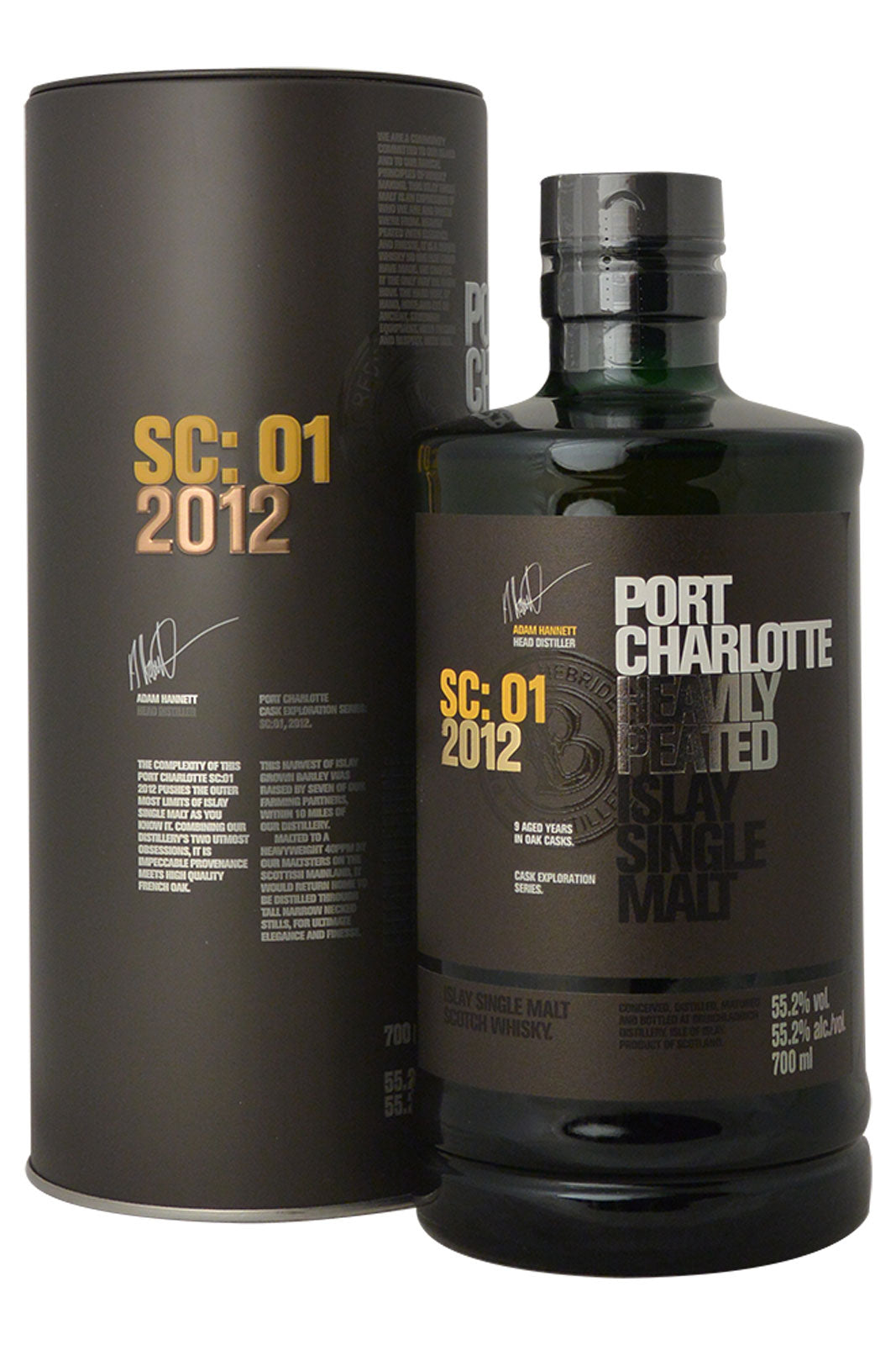 Port Charlotte Single Cask SC 01 2012 Heavily Peated Islay