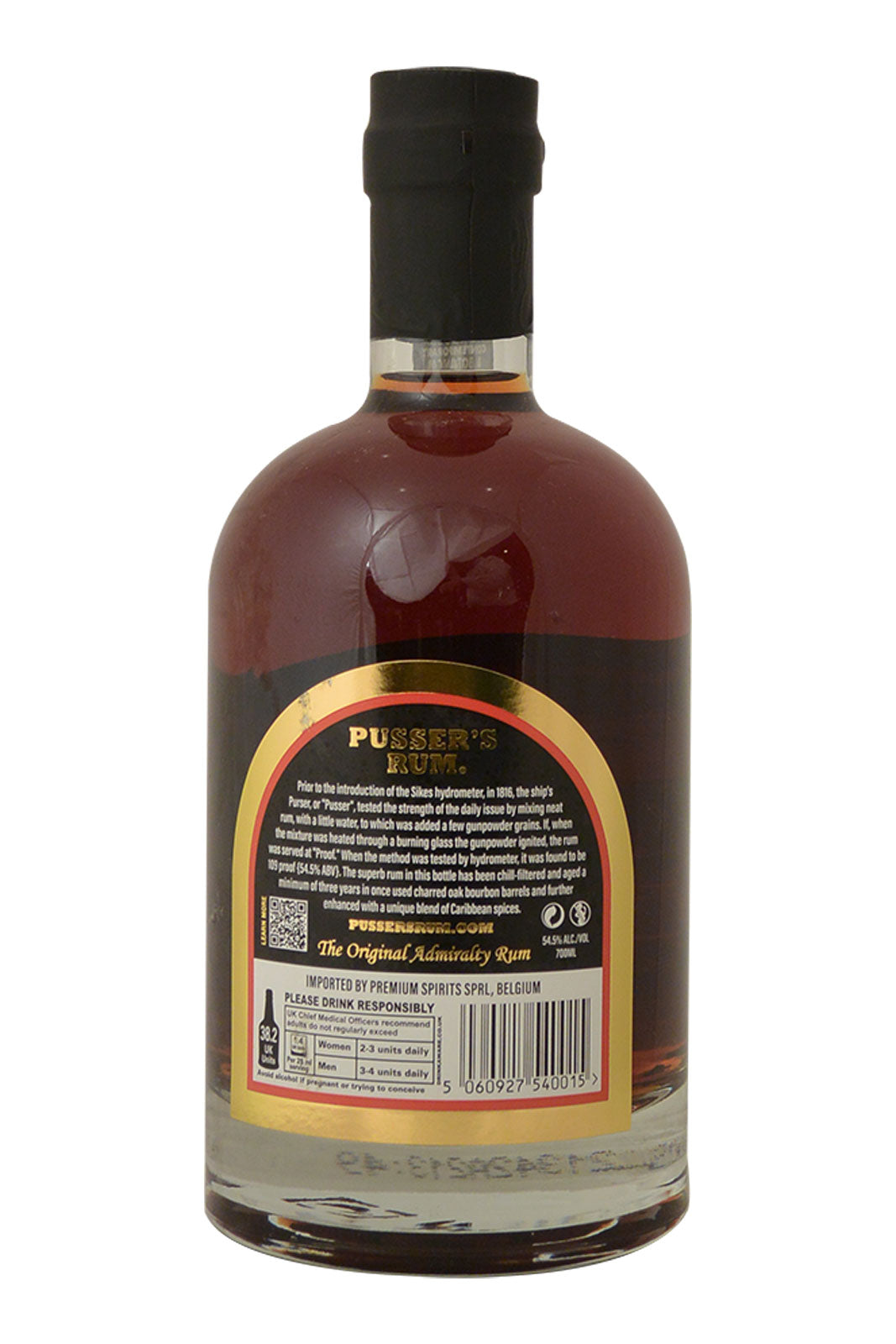 Pusser's Spiced Gunpowder Rum