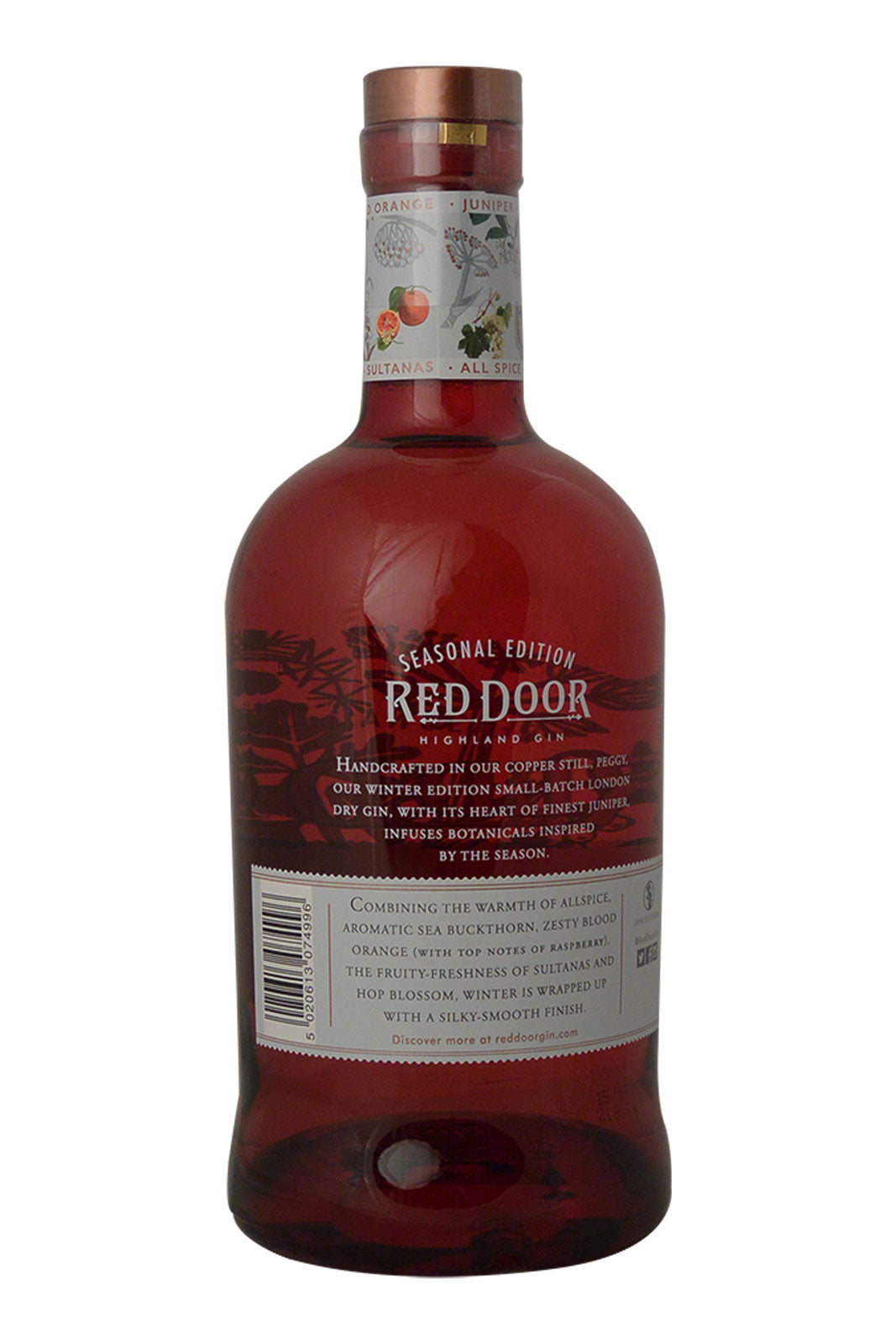 Red Door Gin Winter Botanicals