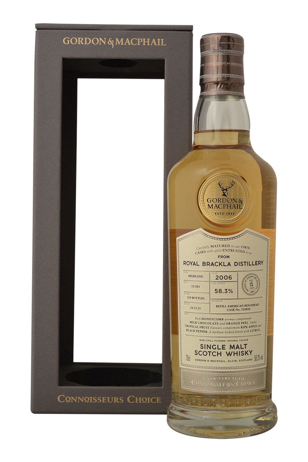 Royal Brackla 2006 Connoisseurs Choice Gordon & MacPhail Cask Strength