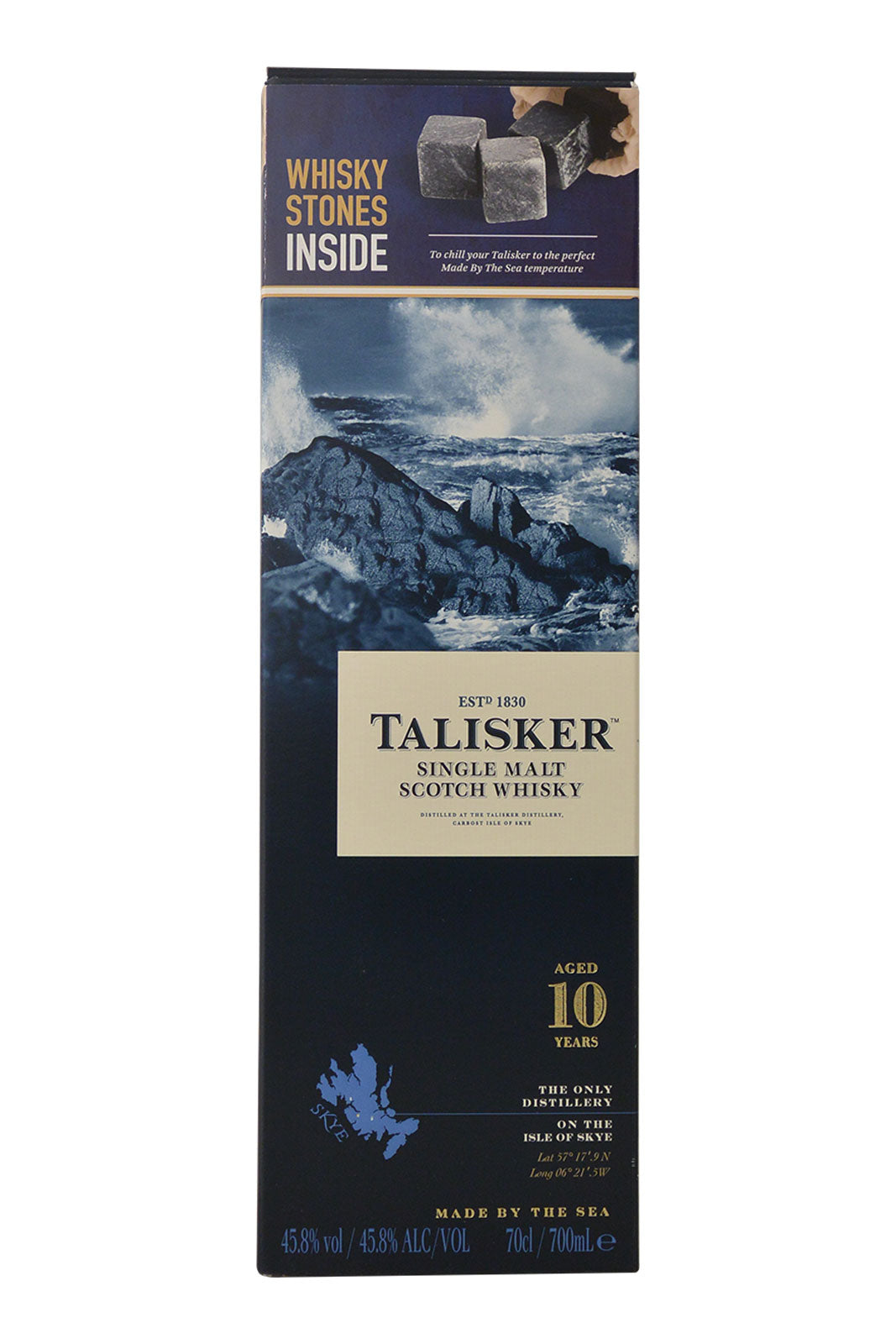 Talisker 10 Year + 4 whisky stones