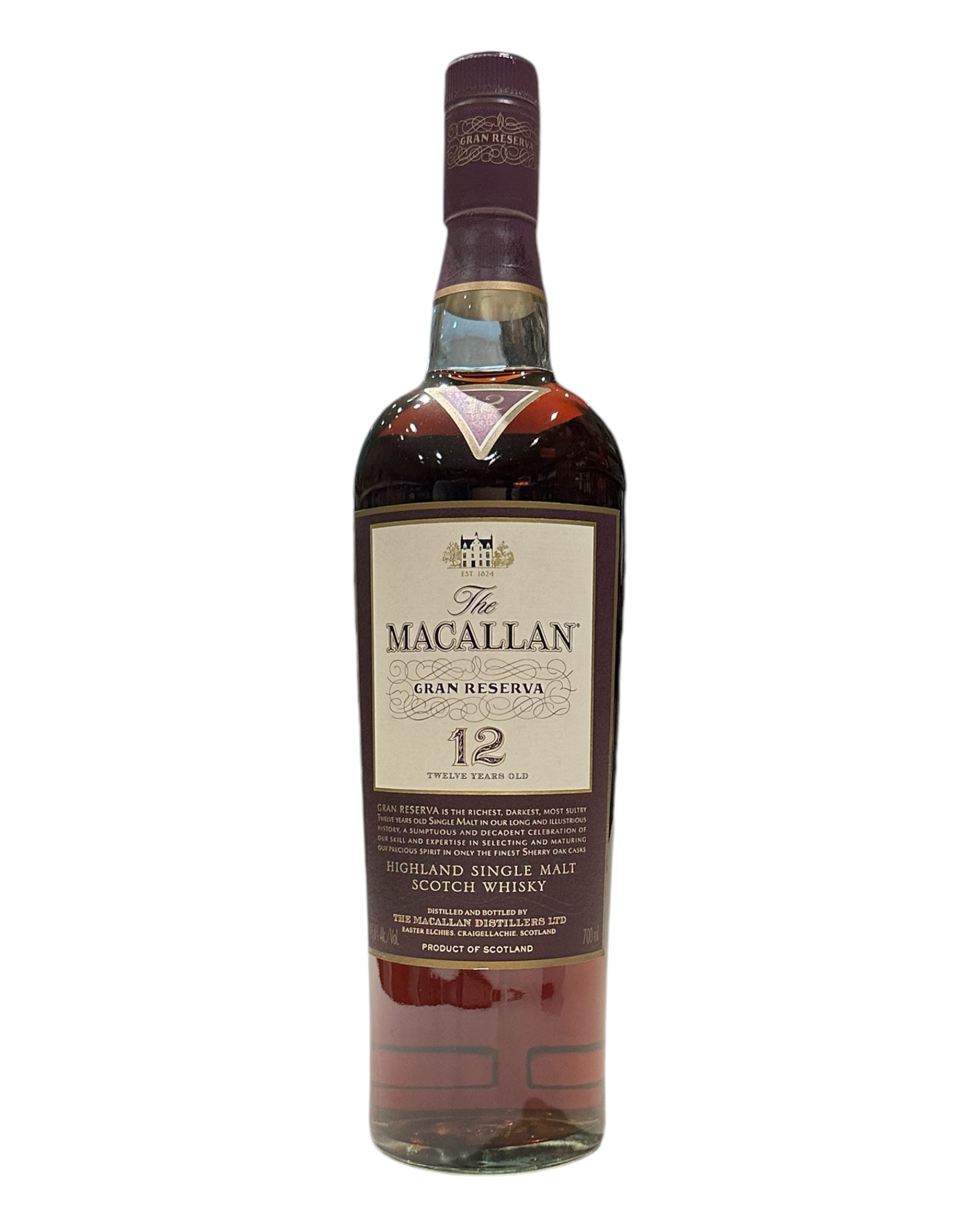 The Macallan 12 Year Old Gran Reserva Whisky 70cl