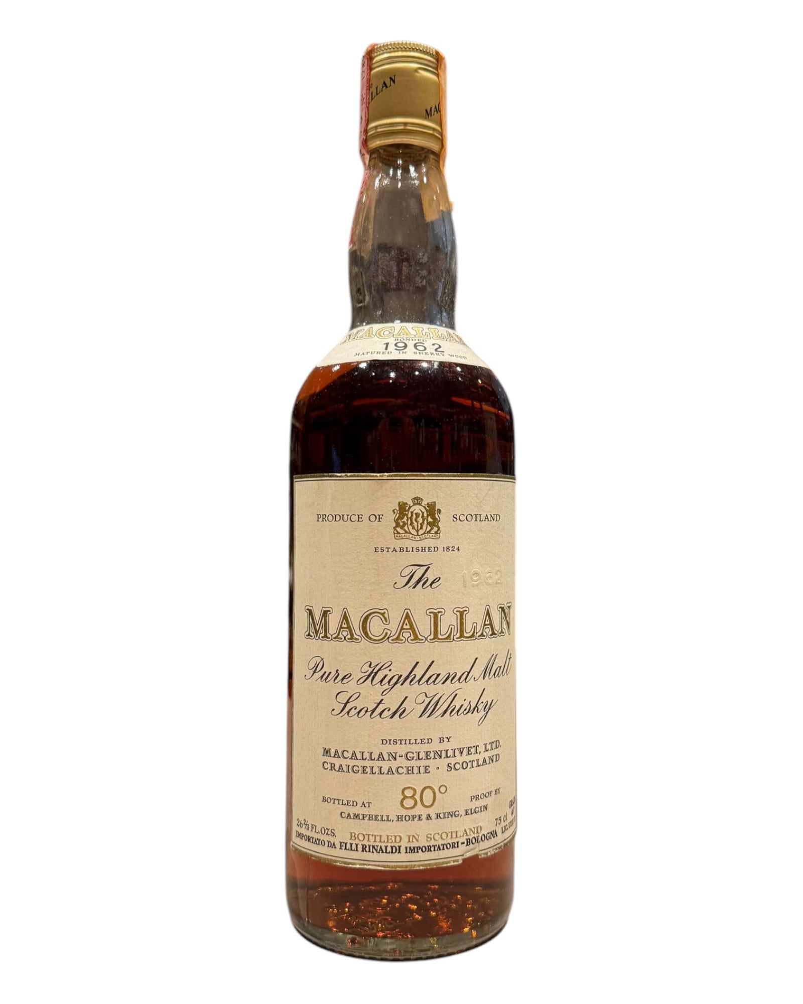 The Macallan 1962 – A Rare Collectible from Scotland’s Whisky Heritage