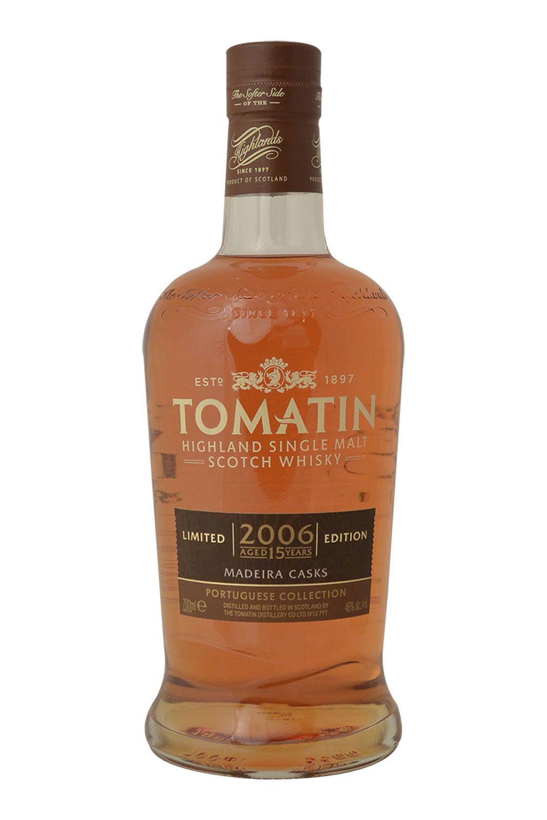 Tomatin 2006 Madeira Cask 15 Year Old